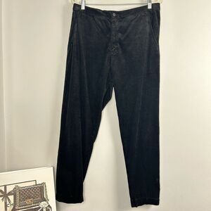 TRANSIT PAR SUCH women’s Tapered Trouser PANTS in black corduroy